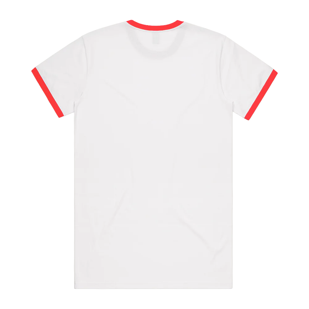 Vienna Ringer T-Shirt (White) - Image 3